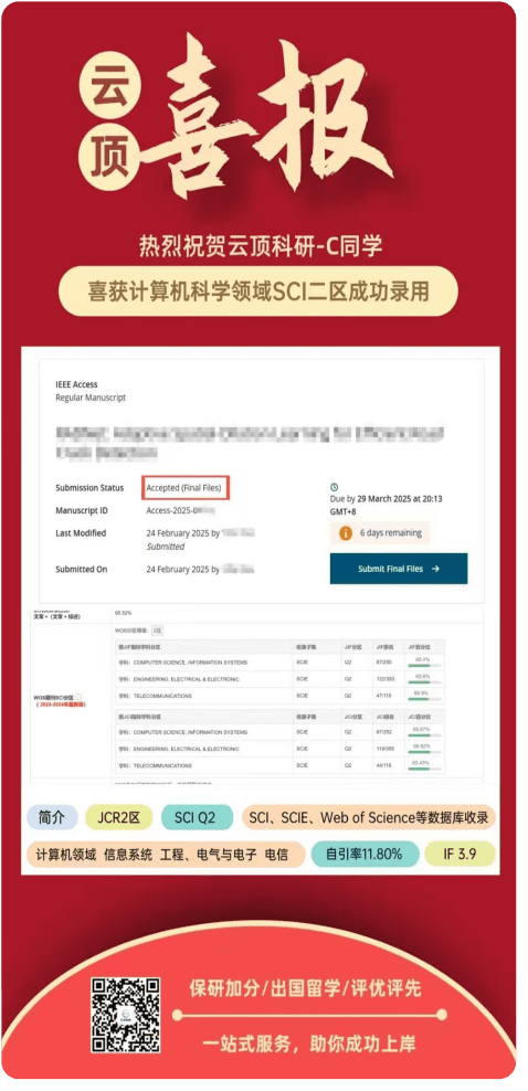 深度学习SCI一区录用
